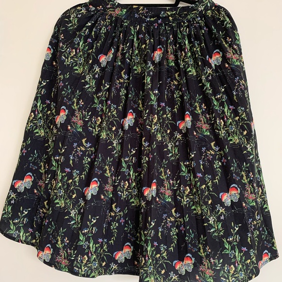 Essue Black Patterned Skirt Size XS - Picture 1 of 3